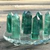 ĐĨA THẤT TINH PHONG THỦY TRỤ ĐÁ FLUORITE