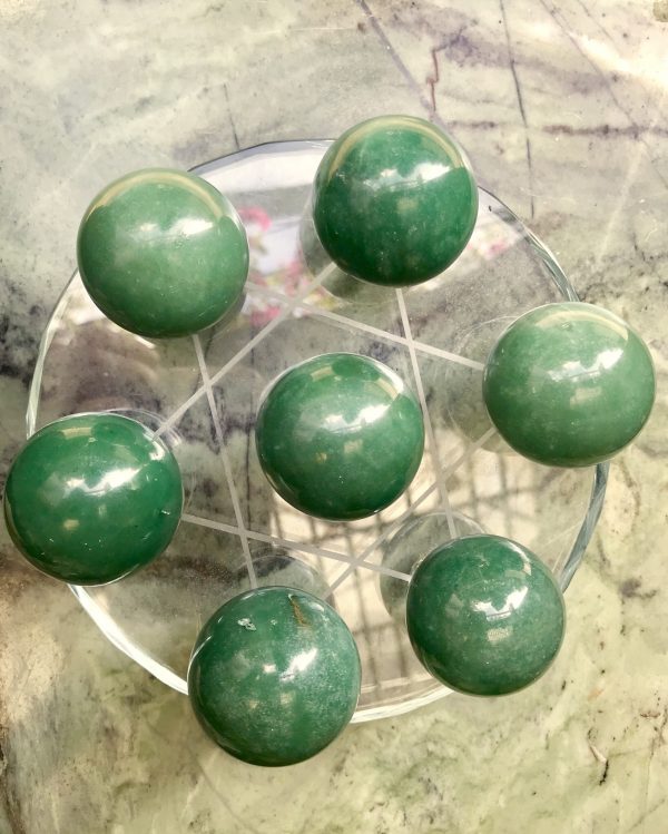 ĐĨA THẤT TINH PHONG THỦY ĐÁ AVENTURINE