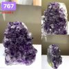 Hốc thạch anh tím nhỏ - Amethyst geode 11x8cm(MS : 767)