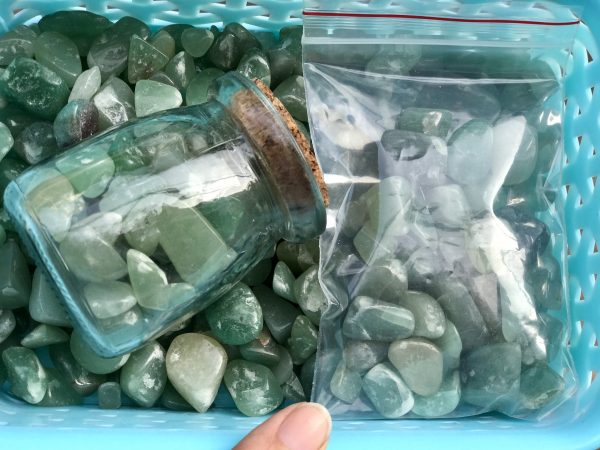 Đá vụn xanh lá - Đá vụn aventurine - Đá vụn thạch anh xanh