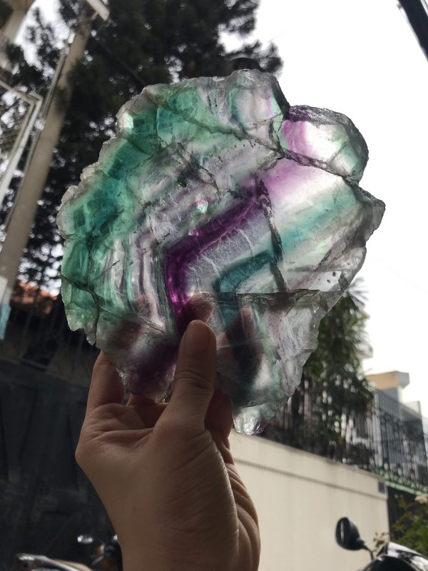 Fluorite cầu vồng - RAINBOW FLUORITE