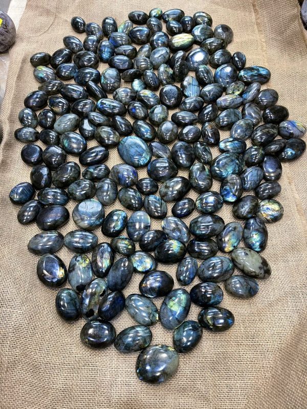 PALM LABRADORITE - đá xà cừ hình viên