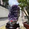 Bông thạch anh tím đậm - AMETHYST GEODE KT 20x11 CM (MS: TIM779)