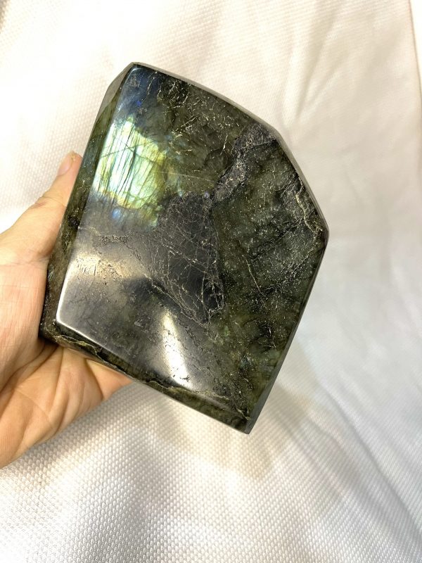 ĐÁ XÀ CỪ Labradorite – KT 11 x 9 cm, KL 880g (XC81)