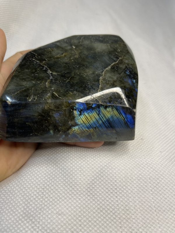 ĐÁ XÀ CỪ Labradorite – KT 10.2 x 10.2 cm, KL 859g (XC87)