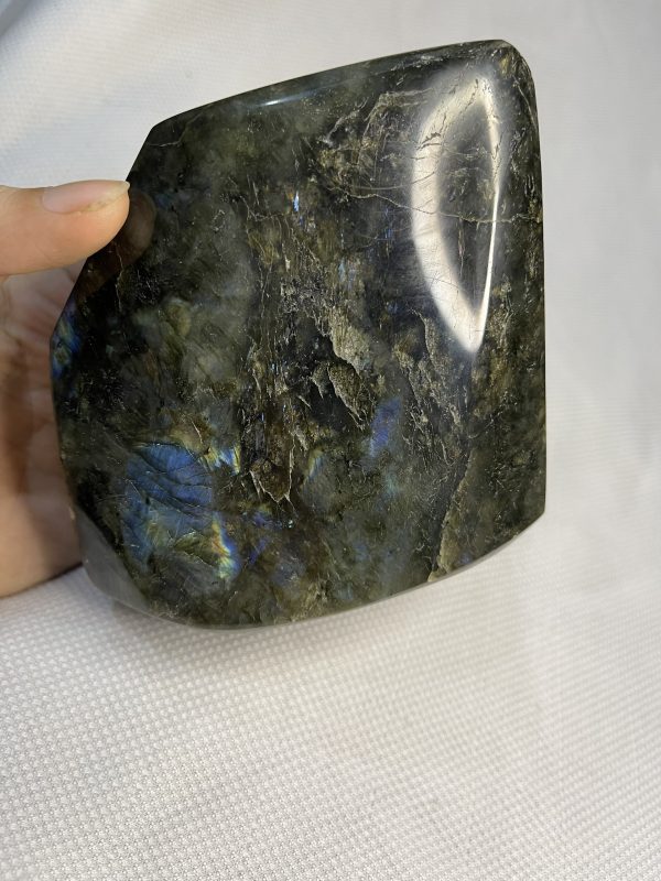 ĐÁ XÀ CỪ Labradorite – KT 10.2 x 10.2 cm, KL 859g (XC87)