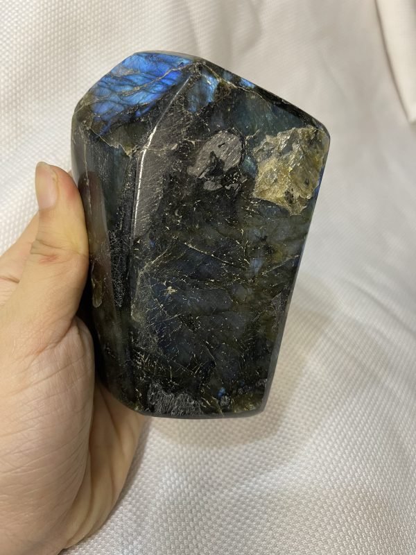 ĐÁ XÀ CỪ Labradorite – KT 11.5 x 8 cm, KL 669g (XC82)