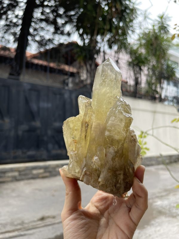 CỤM TINH THỂ THẠCH ANH VÀNG - Citrine quartz