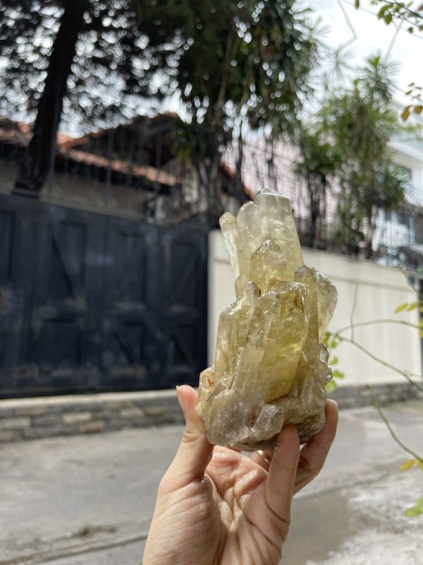 CỤM TINH THỂ THẠCH ANH VÀNG - Citrine quartz