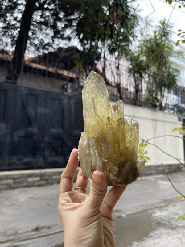 CỤM TINH THỂ THẠCH ANH VÀNG - Citrine quartz