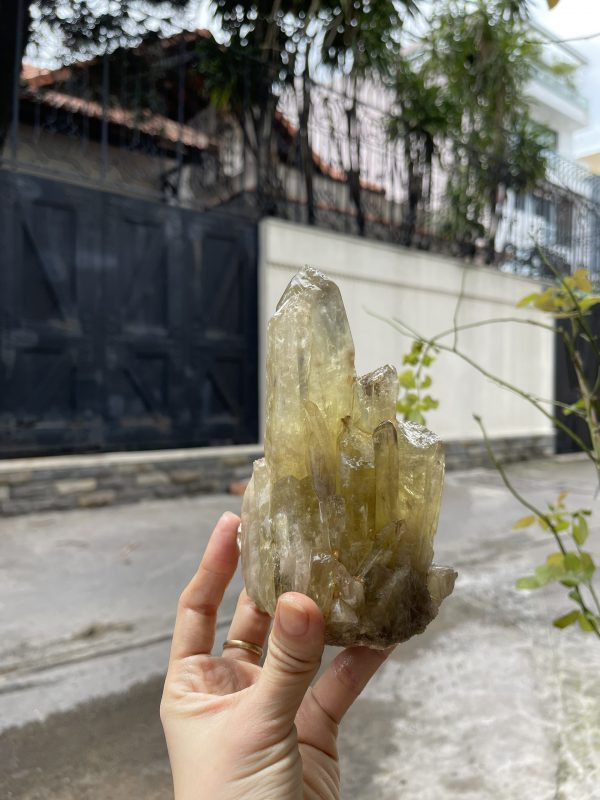 CỤM TINH THỂ THẠCH ANH VÀNG - Citrine quartz