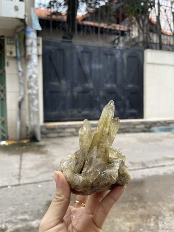 CỤM TINH THỂ THẠCH ANH VÀNG - Citrine quartz