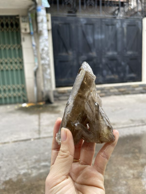 CỤM TINH THỂ THẠCH ANH KHÓI - Smoky quartz