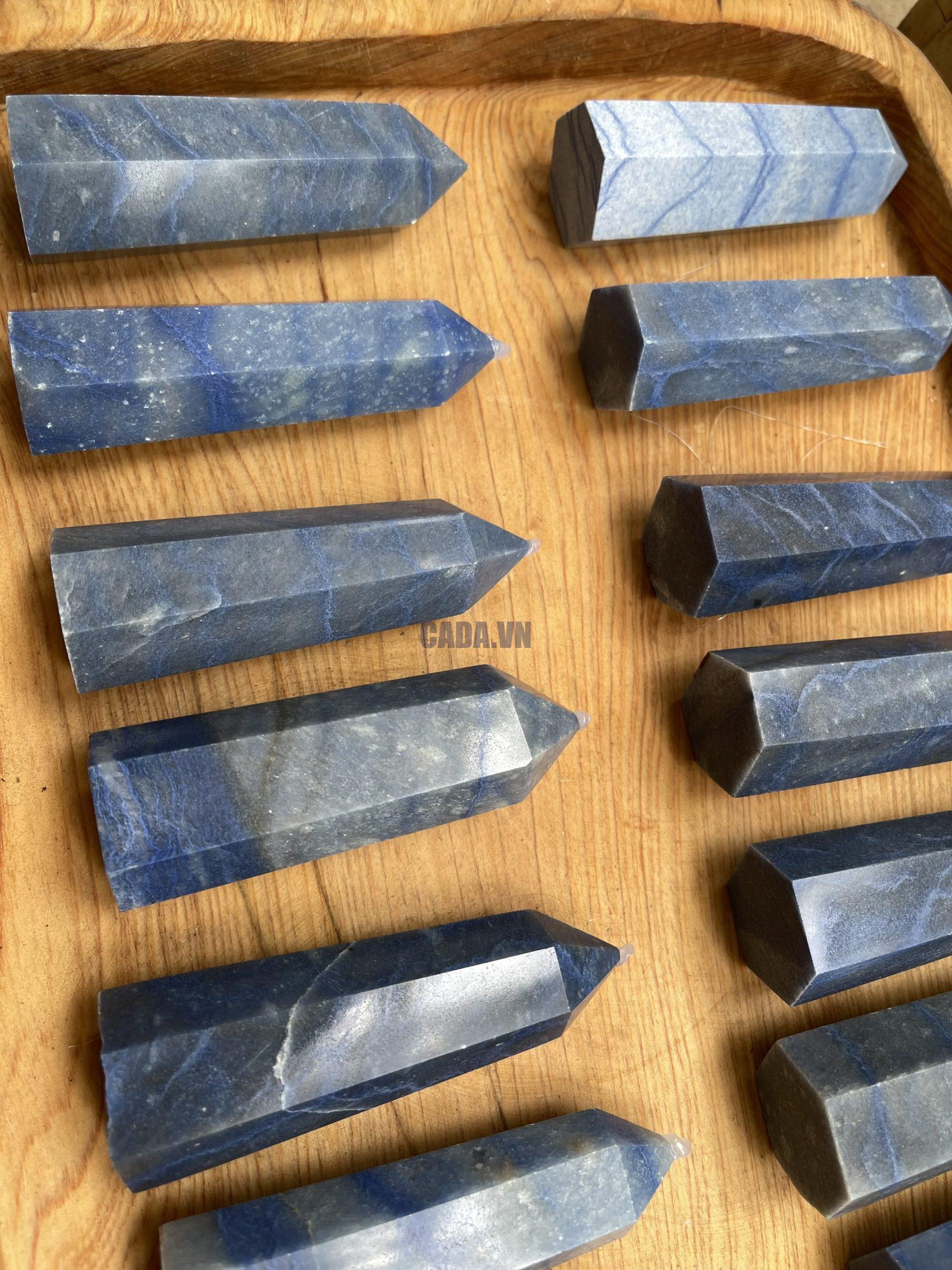 Trụ đá Aventurine xanh dương – Blue Aventurine Point