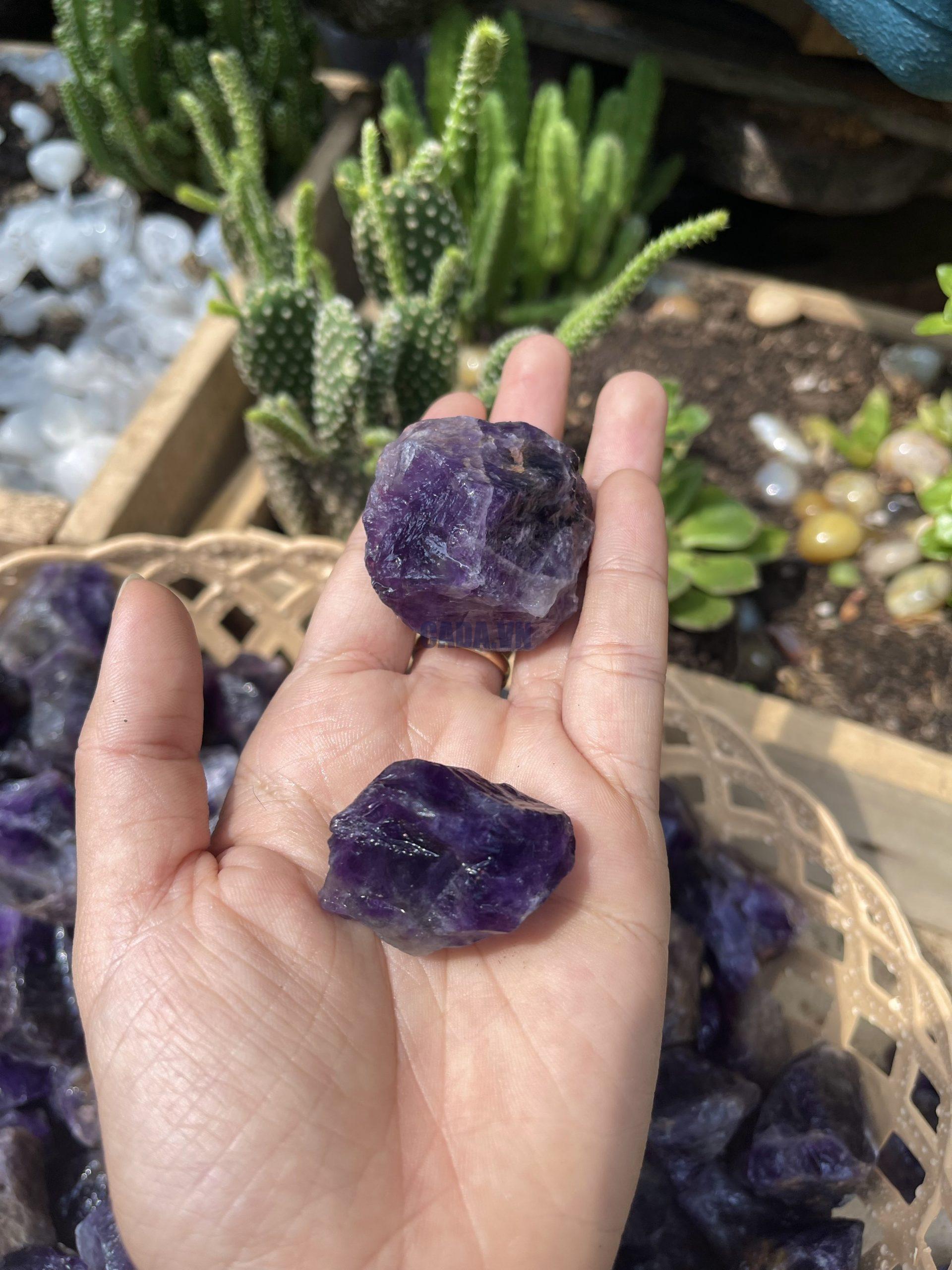 Thạch Anh Tím thô – Raw Amethyst