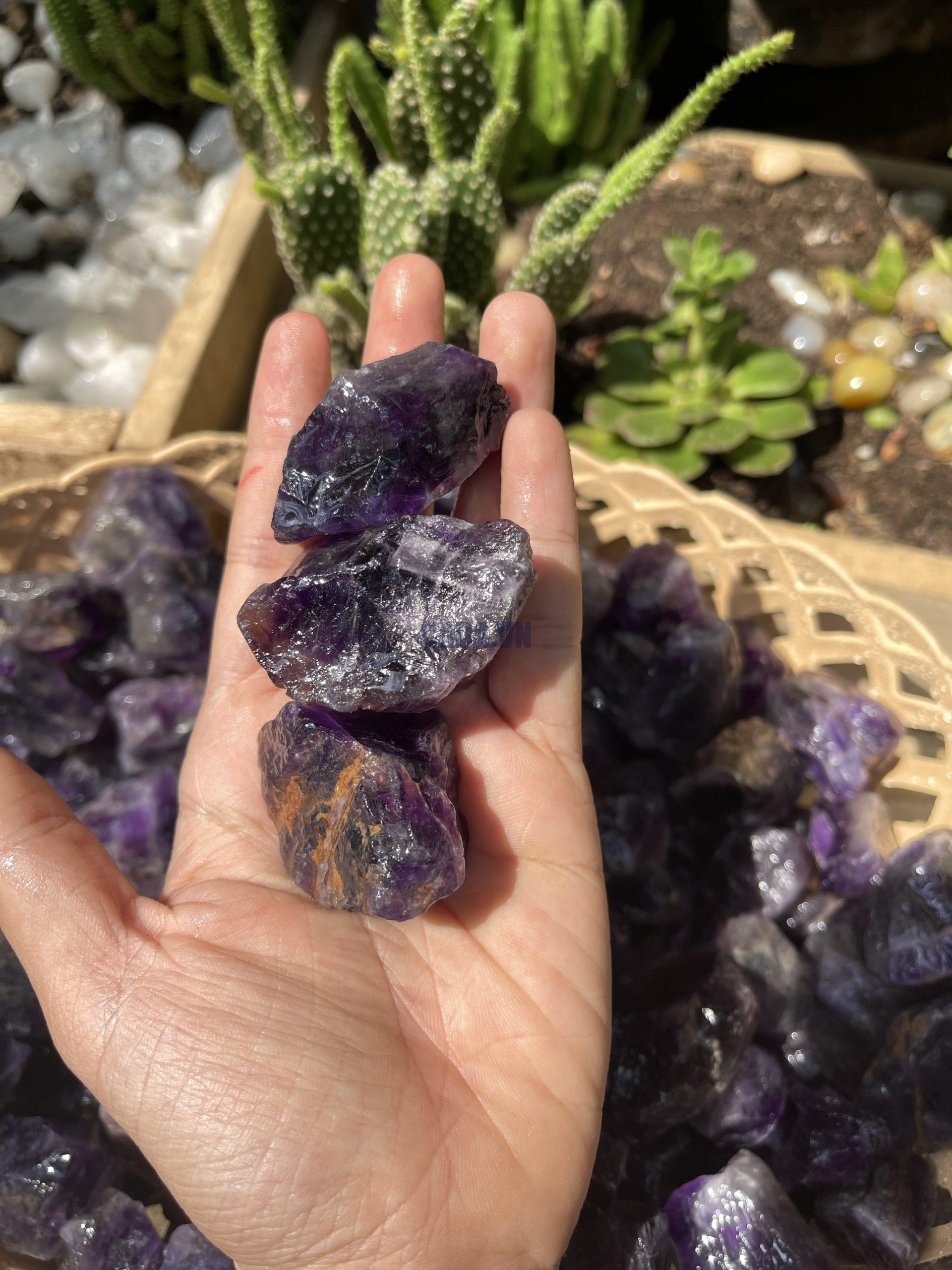 Thạch Anh Tím thô – Raw Amethyst