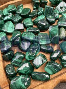 Tumbled Malachite – Đá Lông Công