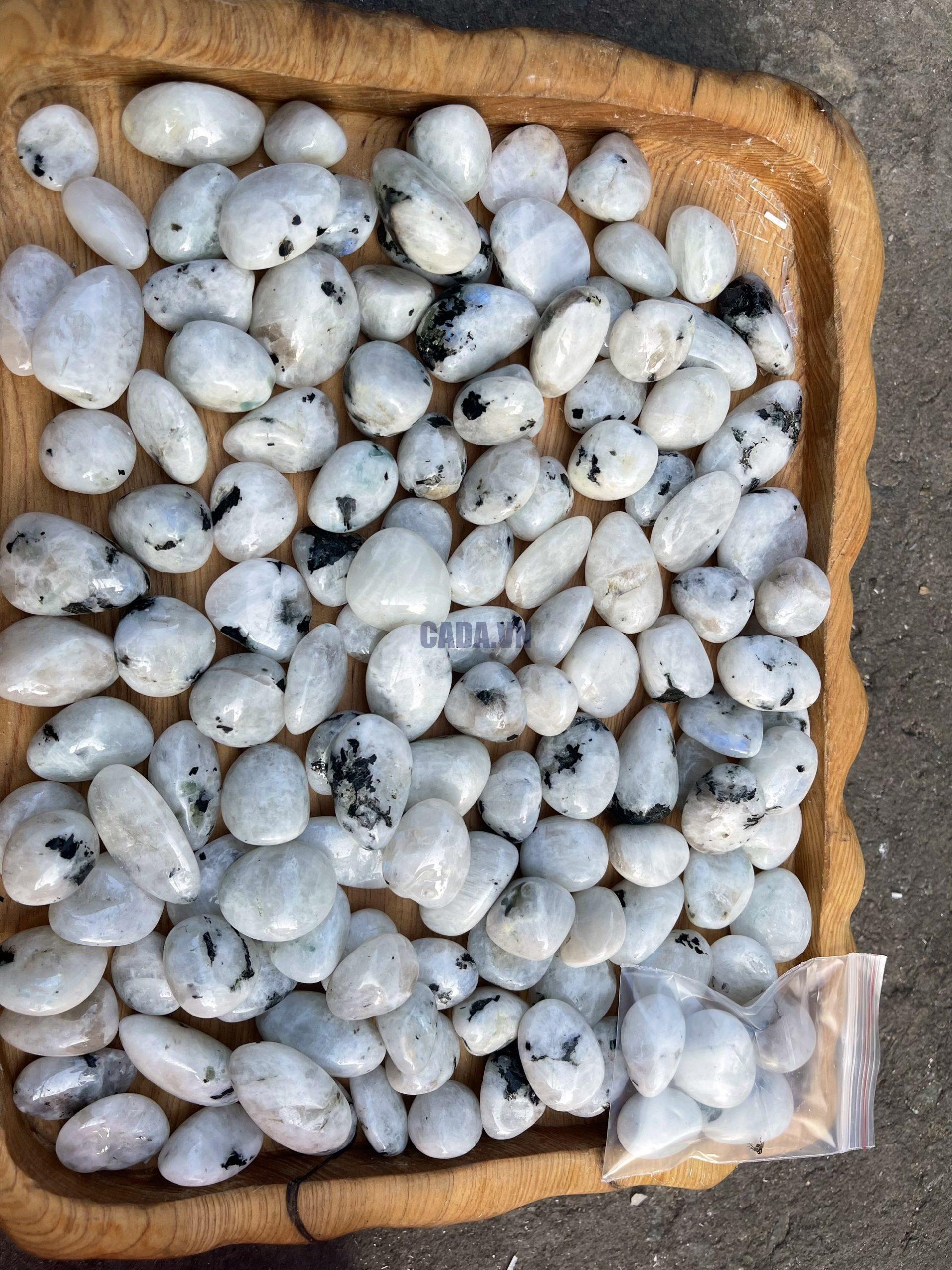 Tumbled Moonstone - Đá Mặt Trăng