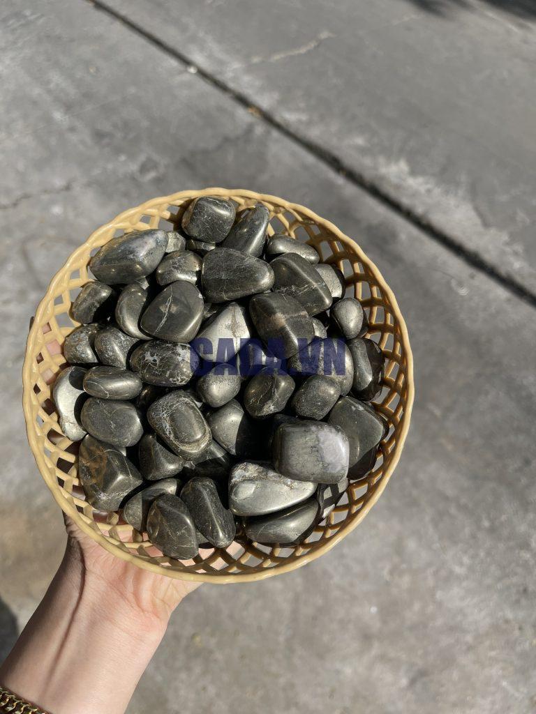 Pyrite Tumbled Stones | Đá thanh tẩy, sưu tầm