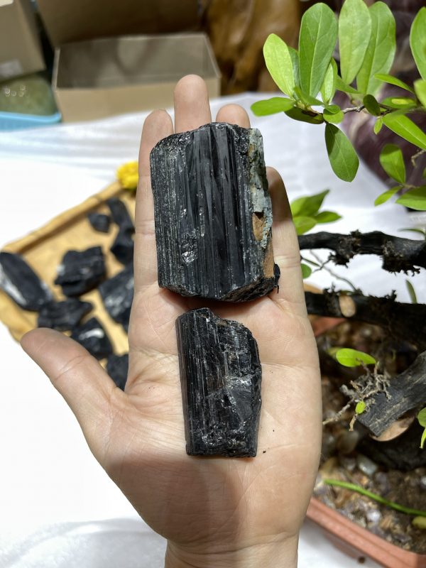 Tinh thể Black Tourmaline - Tourmaline đen