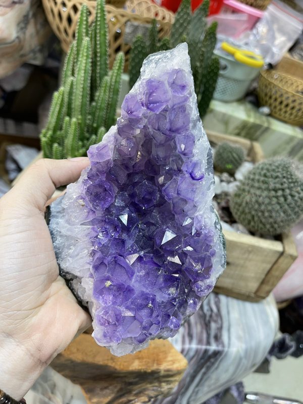 Thạch Anh Tím Uruguay - Uruguay Amethyst Cluster (TV140)