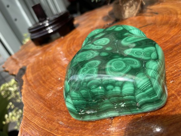 ĐÁ LÔNG CÔNG – ĐÁ KHỔNG TƯỚC – MALACHITE (LC19)