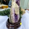 HỐC THẠCH ANH TÍM NHỎ – SMALL AMETHYST GEODE TU100