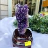 HỐC THẠCH ANH TÍM NHỎ – SMALL AMETHYST GEODE TU69