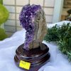 HỐC THẠCH ANH TÍM NHỎ – SMALL AMETHYST GEODE TU69