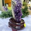 HỐC THẠCH ANH TÍM NHỎ – SMALL AMETHYST GEODE TU69