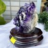 HỐC THẠCH ANH TÍM NHỎ – SMALL AMETHYST GEODE TU73