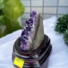 HỐC THẠCH ANH TÍM NHỎ – SMALL AMETHYST GEODE TU72