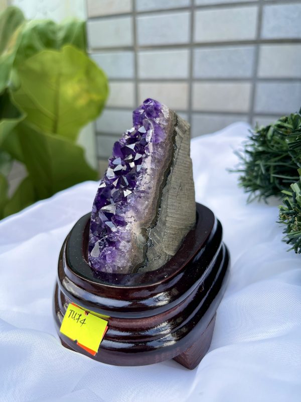 HỐC THẠCH ANH TÍM NHỎ – SMALL AMETHYST GEODE TU72