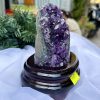 HỐC THẠCH ANH TÍM NHỎ – SMALL AMETHYST GEODE TU81