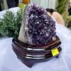 HỐC THẠCH ANH TÍM NHỎ – SMALL AMETHYST GEODE TU86