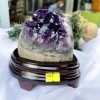 HỐC THẠCH ANH TÍM NHỎ – SMALL AMETHYST GEODE TU87