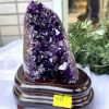 HỐC THẠCH ANH TÍM NHỎ – SMALL AMETHYST GEODE TU88