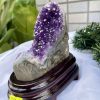 HỐC THẠCH ANH TÍM NHỎ – SMALL AMETHYST GEODE TU92