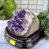 HỐC THẠCH ANH TÍM NHỎ – SMALL AMETHYST GEODE TU98