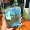 ĐÁ XÀ CỪ Labradorite – KT 10.5×9 cm, KL 0.888kg (XC118)