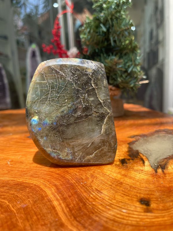 ĐÁ XÀ CỪ Labradorite – KT 9x7 cm, KL 0.448kg (XC119)