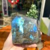 ĐÁ XÀ CỪ Labradorite – KT 10.5x9.5 cm, KL 1.02kg (XC120)