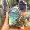 ĐÁ XÀ CỪ Labradorite – KT 8.5×6.5 cm, KL 0.526 kg (XC121)