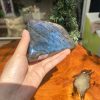 ĐÁ XÀ CỪ Labradorite – KT 12.5×9.5 cm, KL 0.388 kg (XC122)