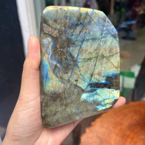 ĐÁ XÀ CỪ Labradorite – KT 11x9 cm, KL 0.586 kg (XC123)