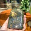 ĐÁ XÀ CỪ Labradorite – KT 11×8 cm, KL 0.646 kg (XC125)