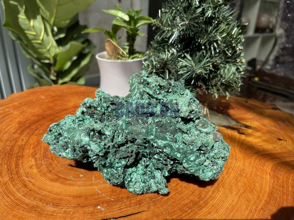 MALACHITE RAW - ĐÁ LÔNG CÔNG THÔ – ĐÁ KHỔNG TƯỚC THÔ (TLC6)