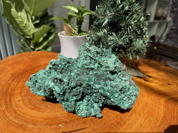 MALACHITE RAW - ĐÁ LÔNG CÔNG THÔ – ĐÁ KHỔNG TƯỚC THÔ (TLC6)