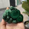 ĐÁ LÔNG CÔNG – ĐÁ KHỔNG TƯỚC – MALACHITE (LC29), KT: 8.5×6.5 CM; KL: 0.3KG