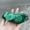 ĐÁ LÔNG CÔNG – ĐÁ KHỔNG TƯỚC – MALACHITE (LC37), KT: 13×4.5 CM; KL: 0.464KG